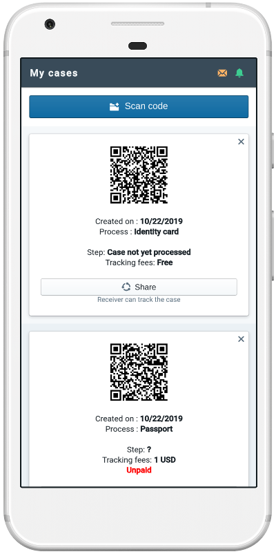 Trak – Keep your clients updated